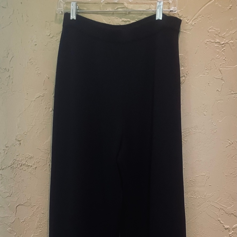 St. John Black Basic Knit Pants - image 1